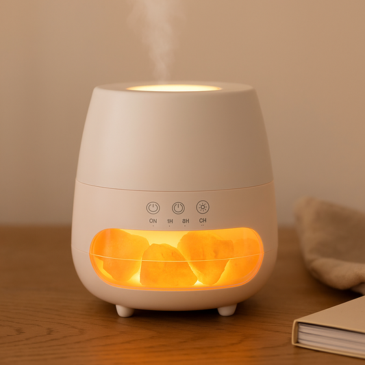 Difusor Llama de Sal – Luz & Calma Interior