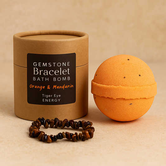 Bomba de Baño Ritual Sol de Tigre – Mandarina & Sal Marino