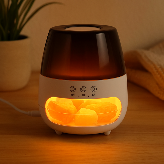 Difusor Llama de Sal – Luz & Calma Interior