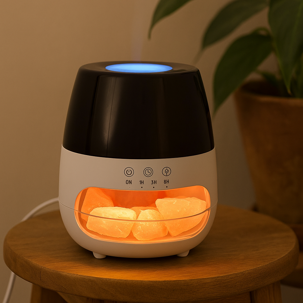 Difusor Llama de Sal – Luz & Calma Interior
