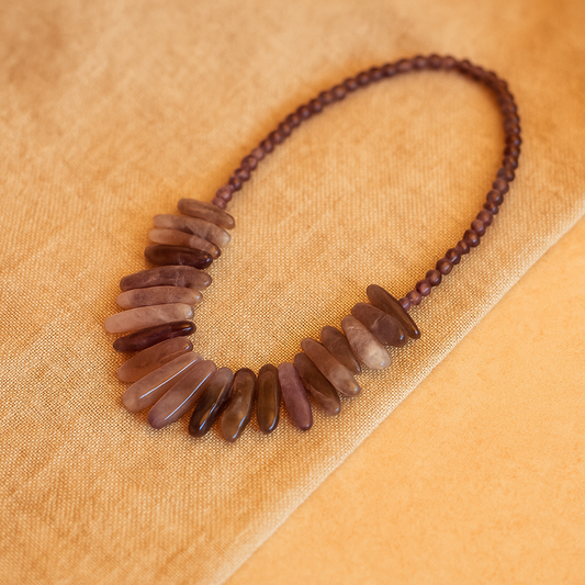 Collar de Amatista Natural – Energía, Belleza y Protección