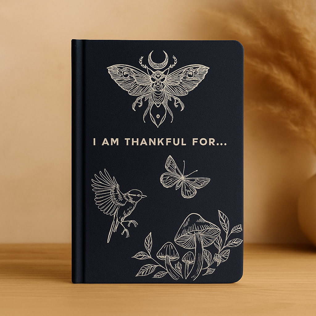 Diario de Gratitud Noches de Luna – Edición Plata