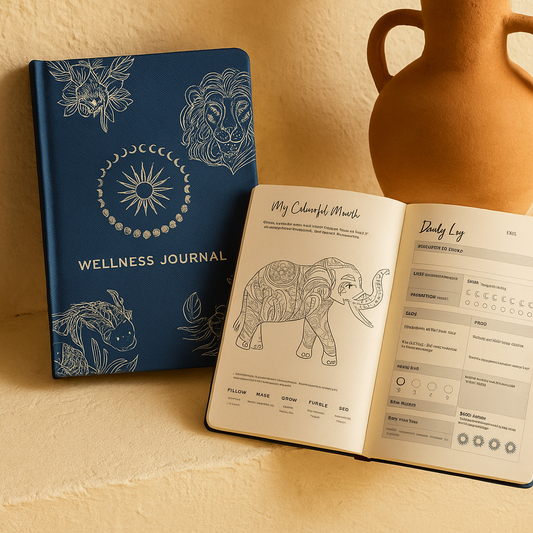 Diario de Bienestar Medianoche – Equilibrio, Ritmo y Energía Interior